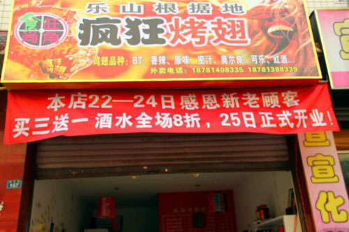 乐都新奥尔良烤翅